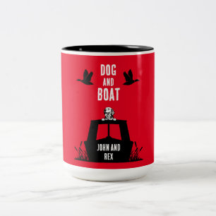 Tasse 2 Couleurs Canalbateau Narrowboat Vie