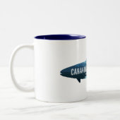 Tasse 2 Couleurs Canandaigua Lake New York Fish (Gauche)