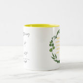 Tasse 2 Couleurs Canapé jaune parler Musique (Centre)