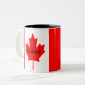 Tasse 2 Couleurs Canard canadien (Devant gauche)