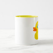 Tasse 2 Couleurs Canard en caoutchouc jaune (Centre)