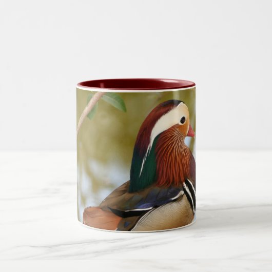 Tasse 2 Couleurs Canard mandarin (Centre)