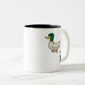 Tasse 2 Couleurs Canard, Musique (Devant droit)