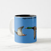 Tasse 2 Couleurs Canards colverts (Devant gauche)