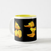 Tasse 2 Couleurs Canards jaunes (Devant gauche)