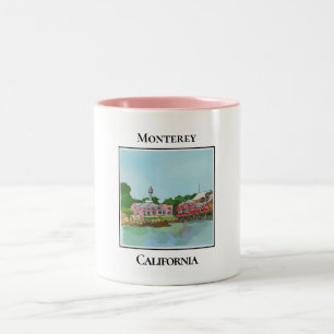 Tasse 2 Couleurs Canary Row Harbour, magasins et restaurants