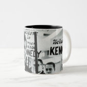 Tasse 2 Couleurs Candidat Kennedy (Devant droit)
