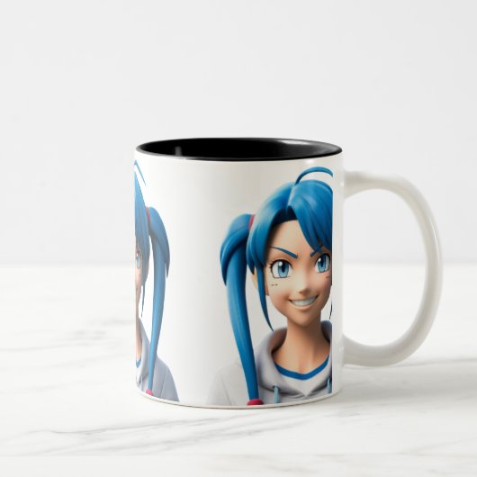 Tasse 2 Couleurs Caneca Anime (Droit)