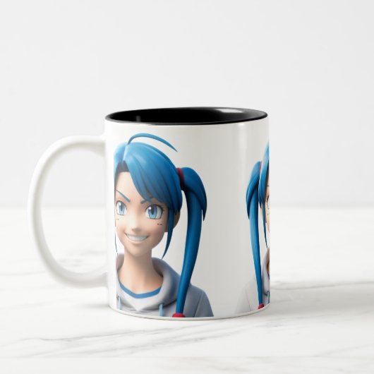 Tasse 2 Couleurs Caneca Anime (Gauche)