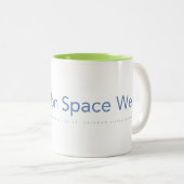Tasse 2 Couleurs Caneca de Café Exclusiva Mon Space Web (Devant droit)