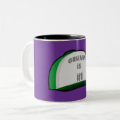 Tasse 2 Couleurs Caneca dois tons My Grumpy (Devant gauche)