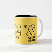 Tasse 2 Couleurs Caneca Flork (Devant droit)