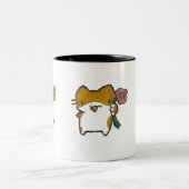 Tasse 2 Couleurs Caneca Gatinho (Centre)
