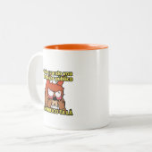 Tasse 2 Couleurs Caneca Grumpy Antissocial (Devant gauche)