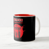 Tasse 2 Couleurs Caneca Samurai (Devant droit)