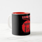 Tasse 2 Couleurs Caneca Samurai (Devant gauche)