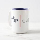 Tasse 2 Couleurs Caneca Top Capital (Devant gauche)