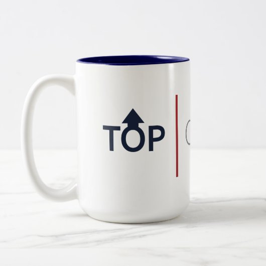 Tasse 2 Couleurs Caneca Top Capital (Gauche)