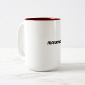 Tasse 2 Couleurs Canette à café Donald Trump (Devant gauche)