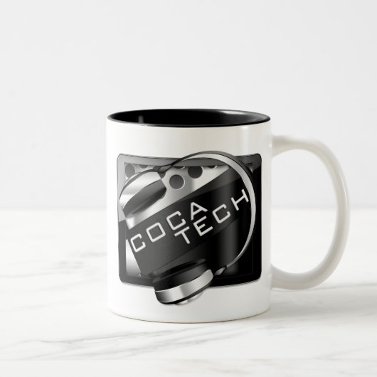Tasse 2 Couleurs Canette CocaTech (Droit)