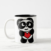 Tasse 2 Couleurs Canette deux tons Panda (Gauche)