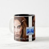 TASSE 2 COULEURS CANETTE FÉLINE (Devant gauche)