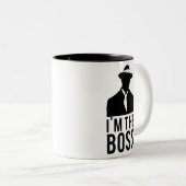Tasse 2 Couleurs Canette I'm the Boss (Devant droit)