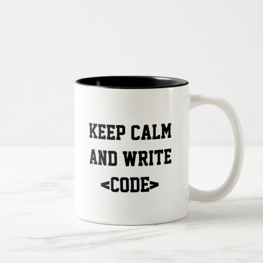Tasse 2 Couleurs Canette Keep Calm (Droit)