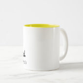 Tasse 2 Couleurs Canette Pisa nimim non, seule (Devant droit)