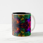 Tasse 2 Couleurs canette psychédélique (Devant droit)