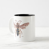 Tasse 2 Couleurs Canicada Meurtre (Devant gauche)