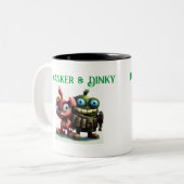 Tasse 2 Couleurs Canker & Dinky Classic (Devant gauche)