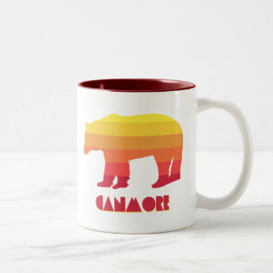Tasse 2 Couleurs Canmore Alberta Rainbow Bear