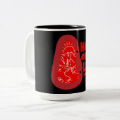 Tasse 2 Couleurs Canmore Alpinisme Canada (Devant gauche)