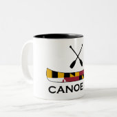 Tasse 2 Couleurs Canoe Maryland (Devant gauche)