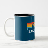 Tasse 2 Couleurs Canot du lac Arthur Pennsylvanie (Gauche)
