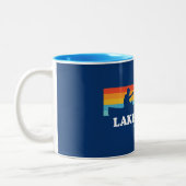 Tasse 2 Couleurs Canot du lac Lanier Georgia (Gauche)