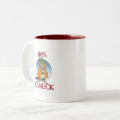 Tasse 2 Couleurs Canuck 100% (Devant gauche)