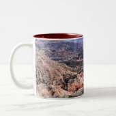 Tasse 2 Couleurs Canyon de Duro de Palo, Tx (Gauche)