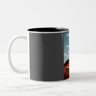 Tasse 2 Couleurs Canyonlands National park décoration de l'affiche
