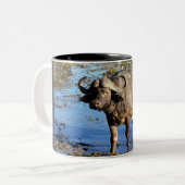 Tasse 2 Couleurs Cape Buffalo par Rowood © © (Devant gauche)