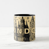 TASSE 2 COULEURS CAPE DE LONDRES (Centre)