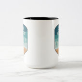 Tasse 2 Couleurs Cape Lookout National Seaguls (Centre)