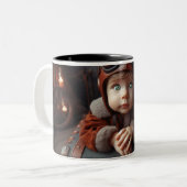 Tasse 2 Couleurs "Capitaine" (Devant gauche)