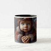 Tasse 2 Couleurs "Capitaine" (Centre)