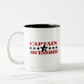 Tasse 2 Couleurs Capitaine Awesome (Gauche)