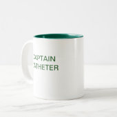 TASSE 2 COULEURS CAPITAINE CATHETER (Devant gauche)