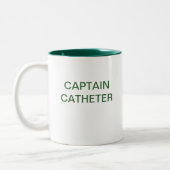 TASSE 2 COULEURS CAPITAINE CATHETER (Gauche)