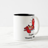Tasse 2 Couleurs Capitaine Crabby Pants (Devant droit)