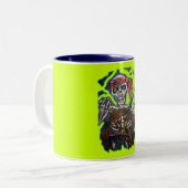 Tasse 2 Couleurs Capitaine Death (Devant gauche)
